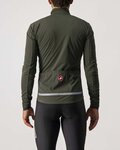 CASTELLI Jachetă termoizolantă de ciclism - GO WINTER - verde