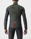 CASTELLI Jachetă rezistentă la vânt de ciclism - SQUADRA STRECH - verde