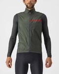 CASTELLI Vestă de ciclism - SQUADRA STRECH - verde
