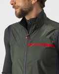 CASTELLI Vestă de ciclism - SQUADRA STRECH - verde