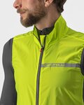 CASTELLI Vestă de ciclism - SQUADRA STRECH - galben