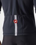 CASTELLI Tricou de cilism pentru iarnă cu mânecă lungă - FONDO 2 WINTER - antracit