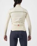 CASTELLI Tricou de cilism pentru iarnă cu mânecă lungă - SINERGIA 2 LADY WNT - fildeş