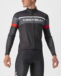 CASTELLI Tricou de cilism pentru iarnă cu mânecă lungă - PASSISTA - antracit