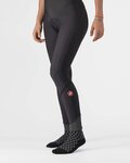 CASTELLI Pantaloni de ciclism lungi cu bretele - VELOCISSIMA DT LADY - negru