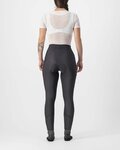 CASTELLI Pantaloni de ciclism lungi fără bretele - VELOCISSIMA THERM W - negru