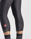 CASTELLI 3/4 șosete de ciclism fără bretele - VELOCISSIMA THERM W - negru