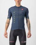 CASTELLI Tricou de ciclism cu mânecă scurtă - GIRO D'ITALIA 2022 - albastru