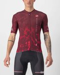 CASTELLI Tricou de ciclism cu mânecă scurtă - GIRO D'ITALIA 2022 - bordo