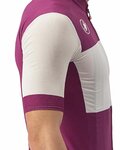 CASTELLI Tricou de ciclism cu mânecă scurtă - GIRO D'ITALIA 2024 - alb/mov
