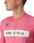 CASTELLI Tricou de ciclism cu mânecă scurtă - GIRO D'ITALIA 2024 - roz