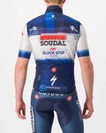 CASTELLI Vestă de ciclism - SOUDAL QUICK-STEP 23 - alb/albastru