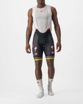 CASTELLI Pantaloni scurți de ciclism cu bretele - SOUDAL QUICK-STEP 23 - negru