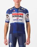CASTELLI Tricou de ciclism cu mânecă scurtă - SOUDAL QUICK-STEP 23 - alb/albastru