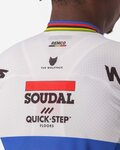 CASTELLI Tricou de ciclism cu mânecă scurtă - SOUDAL QUICK-STEP 23 - alb