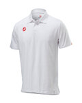 CASTELLI Tricou de ciclism cu mânecă scurtă - RACE DAY POLO - alb
