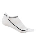 CASTELLI Șosete de gleznă de ciclism - INVISIBLE LADY - alb