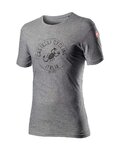 CASTELLI Tricou de ciclism cu mânecă scurtă - ARMANDO - gri