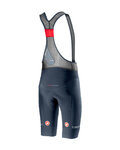 CASTELLI Pantaloni scurți de ciclism cu bretele - FREE AERO RACE 4.0 - albastru
