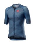 CASTELLI Tricou de ciclism cu mânecă scurtă - CLIMBER'S 3.0 - albastru