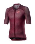 CASTELLI Tricou de ciclism cu mânecă scurtă - CLIMBER'S 3.0 - bordo