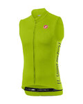 CASTELLI Tricoul de ciclism fără mâneci - ENTRATA V - verde