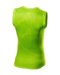 CASTELLI Tricou de ciclism fără mâneci - PRO MESH - galben