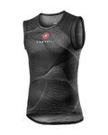CASTELLI Tricou de ciclism fără mâneci - PRO MESH - negru
