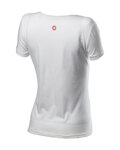 CASTELLI Tricou de ciclism cu mânecă scurtă - SARTA LADY - alb