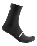 CASTELLI Șosete clasice de ciclism - PRO LADY - negru