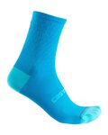 CASTELLI Șosete clasice de ciclism - PRO LADY - albastru deschis