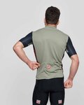 CASTELLI Tricou de ciclism cu mânecă scurtă - ENTRATA V - verde