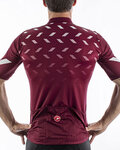 CASTELLI Tricou de ciclism cu mânecă scurtă - AVANTI - bordo