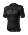 CASTELLI Tricou de ciclism cu mânecă scurtă - PAVE'  - negru