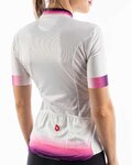 CASTELLI Tricoul și pantaloni scurți de ciclism - GRADIENT LADY II - albastru/alb