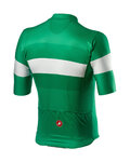 CASTELLI Tricou de ciclism cu mânecă scurtă - LA MITICA - verde/alb