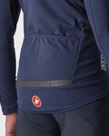 CASTELLI Jachetă termoizolantă de ciclism - QUICK-STEP 2022 - albastru