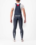 CASTELLI Pantaloni de ciclism lungi cu bretele - QUICK-STEP 2022 - albastru