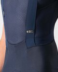 CASTELLI Pantaloni de ciclism lungi cu bretele - QUICK-STEP 2022 - albastru