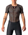 CASTELLI Tricou de ciclism cu mânecă scurtă - CORE MESH 3 - negru
