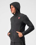 CASTELLI Hanorac - MILANO FZ FLEECE - negru