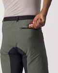 CASTELLI Pantaloni scurți de ciclism fără bretele - UNLIMITED BAGGY - gri