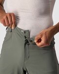 CASTELLI Pantaloni scurți de ciclism fără bretele - UNLIMITED BAGGY - gri