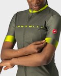 CASTELLI Tricou de ciclism cu mânecă scurtă - GRADIENT LADY - verde