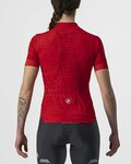 CASTELLI Tricou de ciclism cu mânecă scurtă - PROMESSA J. LADY - roșu