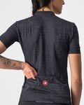 CASTELLI Tricou de ciclism cu mânecă scurtă - PROMESSA J. LADY - negru