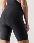 CASTELLI Pantaloni scurți de ciclism cu bretele - PREMIO W LADY - negru