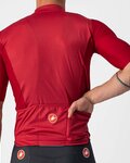 CASTELLI Tricou de ciclism cu mânecă scurtă - BAGARRE  - roșu