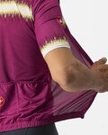 CASTELLI Tricou de ciclism cu mânecă scurtă - GRIMPEUR - ciclamen