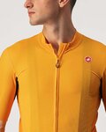 CASTELLI Tricou de ciclism cu mânecă scurtă - ENDURANCE ELITE - portocaliu